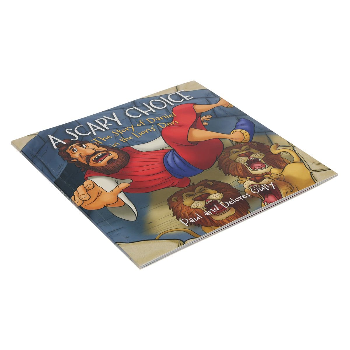 9780638002218_feature1 A Scary Choice: The Story of Daniel in the Lion's Den (Paperback) - Image 3