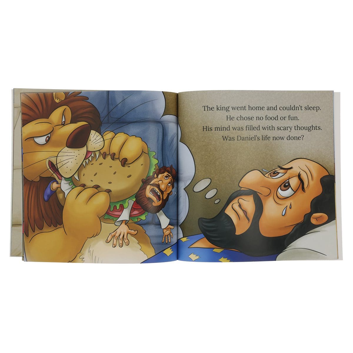 9780638002218_feature4 A Scary Choice: The Story of Daniel in the Lion's Den (Paperback) - Image 6