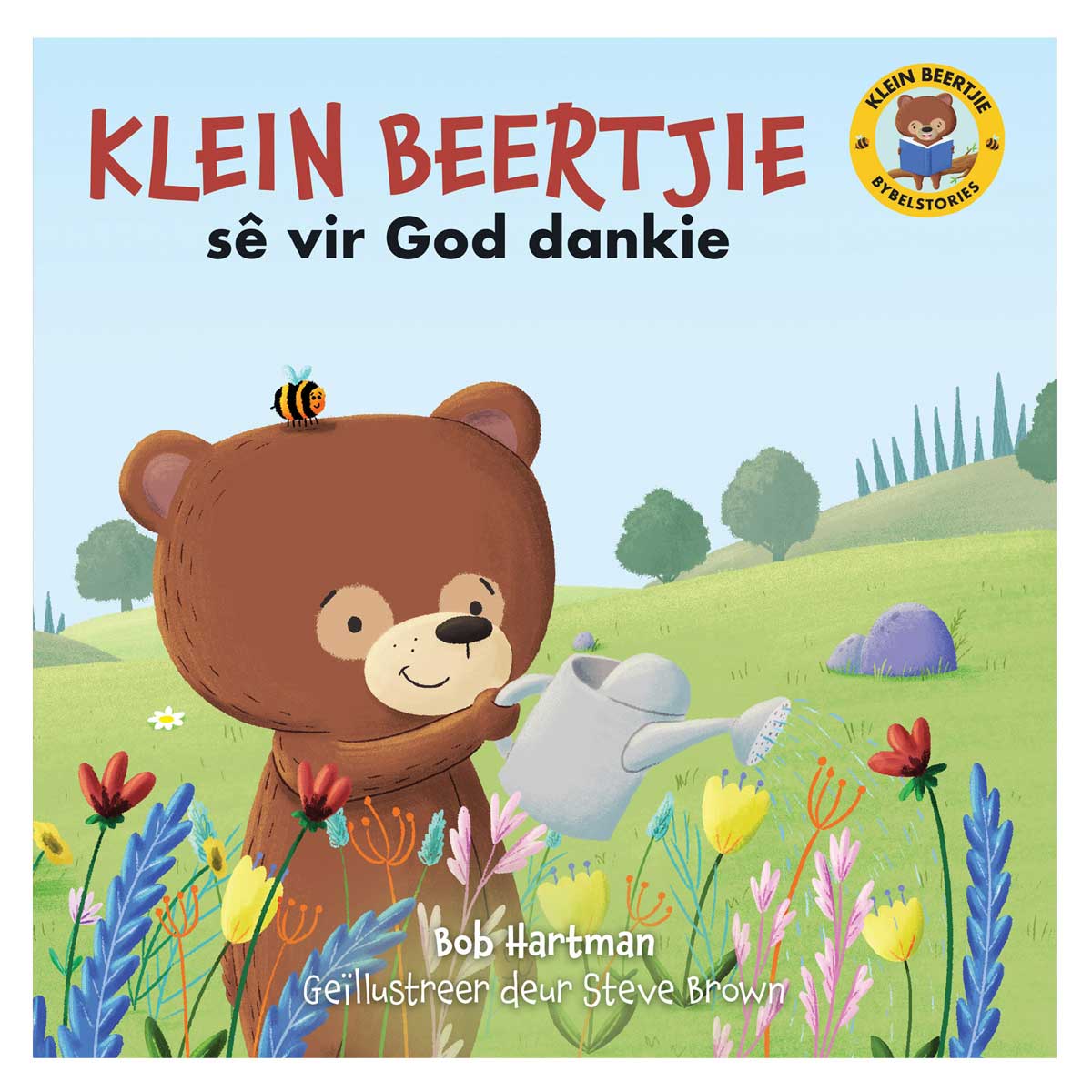9780638008975_front Klein Beertjie Sê vir God Dankie (Sagteband) - Image 1