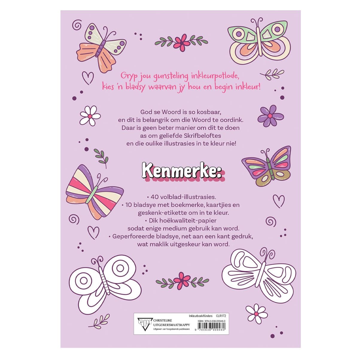 9780638009460_back My Gunsteling Bybelverse Inkleurboek vir Dogters (Sagteband) - Image 2