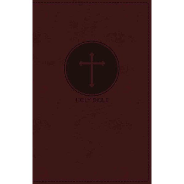 NKJV Deluxe Gift Bible Red Letter Burgundy (Comfort Print)(Imitation Leather) - Image 1
