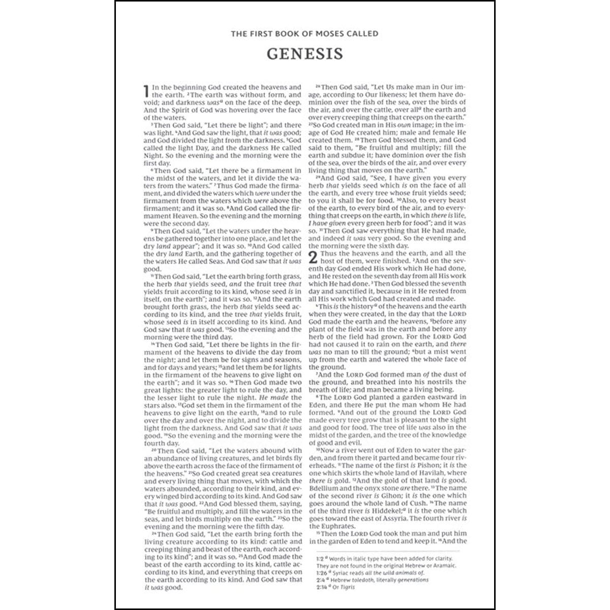 9780718075224_feature2 NKJV Deluxe Gift Bible Red Letter Blue (Comfort Print)(Imitation Leather) - Image 4