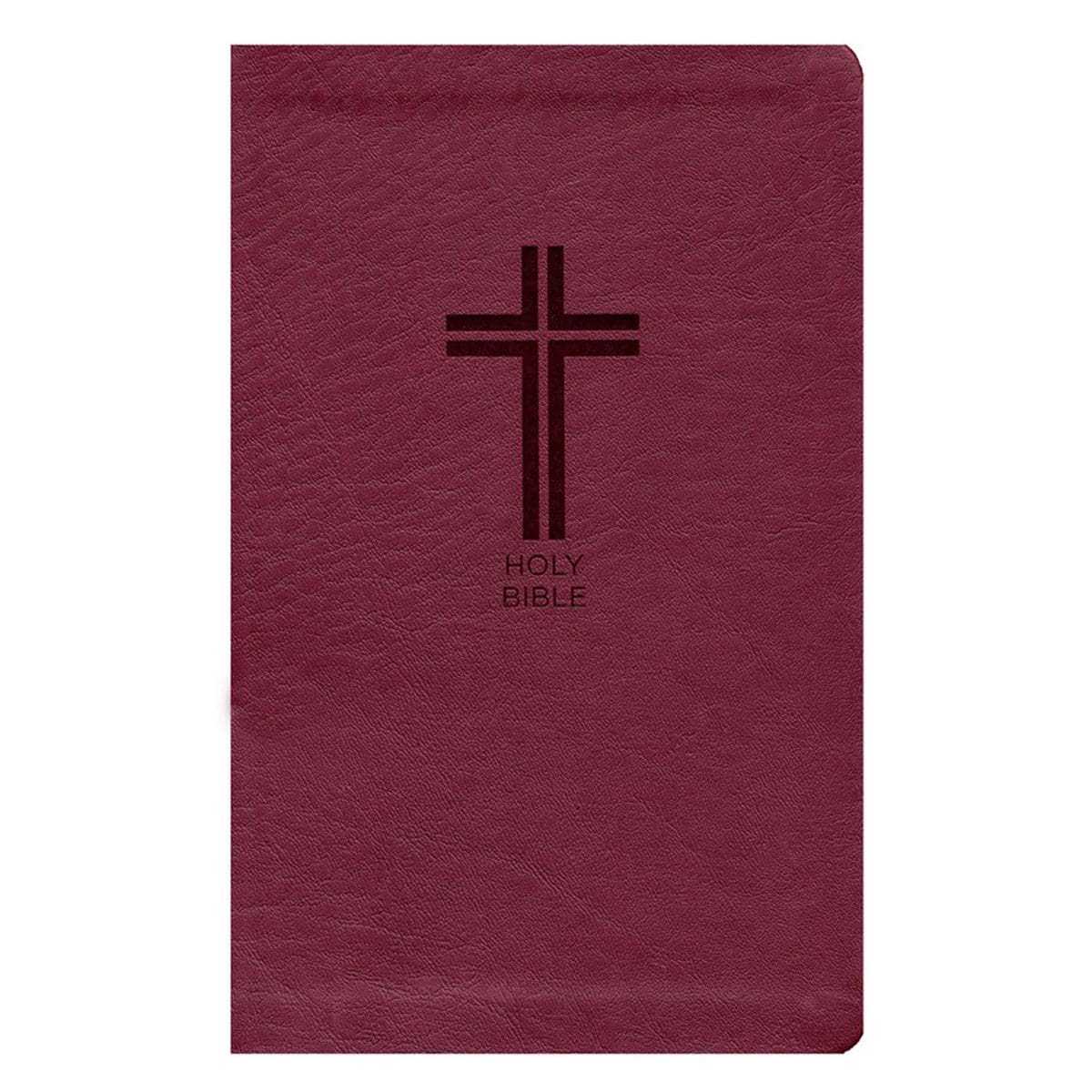 9780718075446_front NKJV Value Thinline Standard Print Red Letter Burgundy (Comfort Print)(Imitation Leather) - Image 1