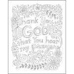 The Power Of A Praying Girl Coloring Book (Paperback) - Image 2