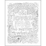 The Power Of A Praying Girl Coloring Book (Paperback) - Image 4