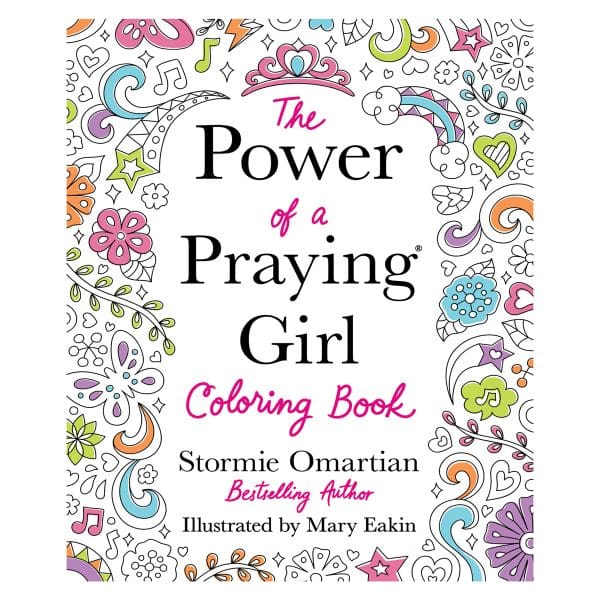 The Power Of A Praying Girl Coloring Book (Paperback) - Image 1