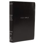 NKJV C / Column Ref Bible Giant Print Black (Imitation Leather)