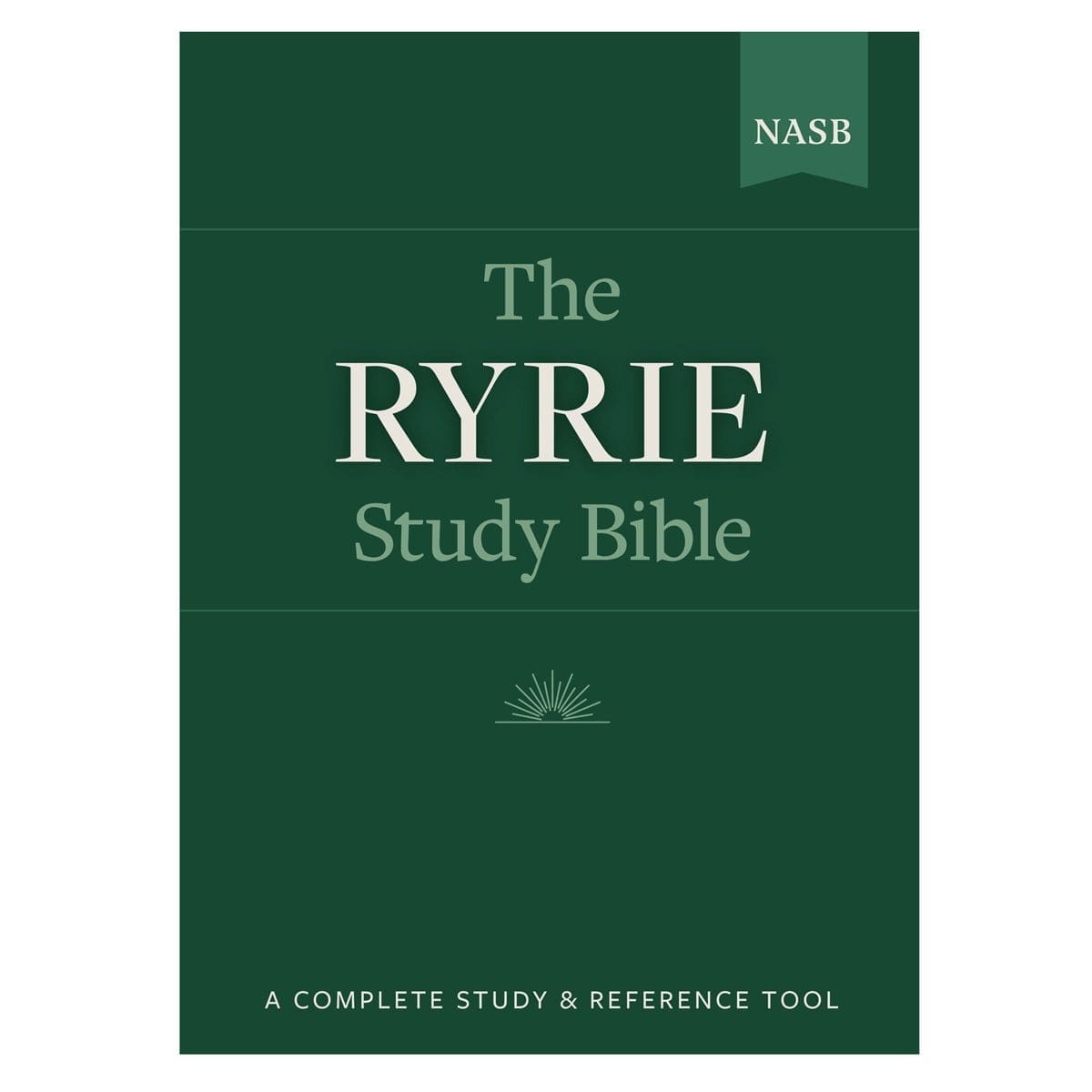 9780802484697_front NASB Hardcover New Edition Ryrie Study Bible Red Letter - Image 1