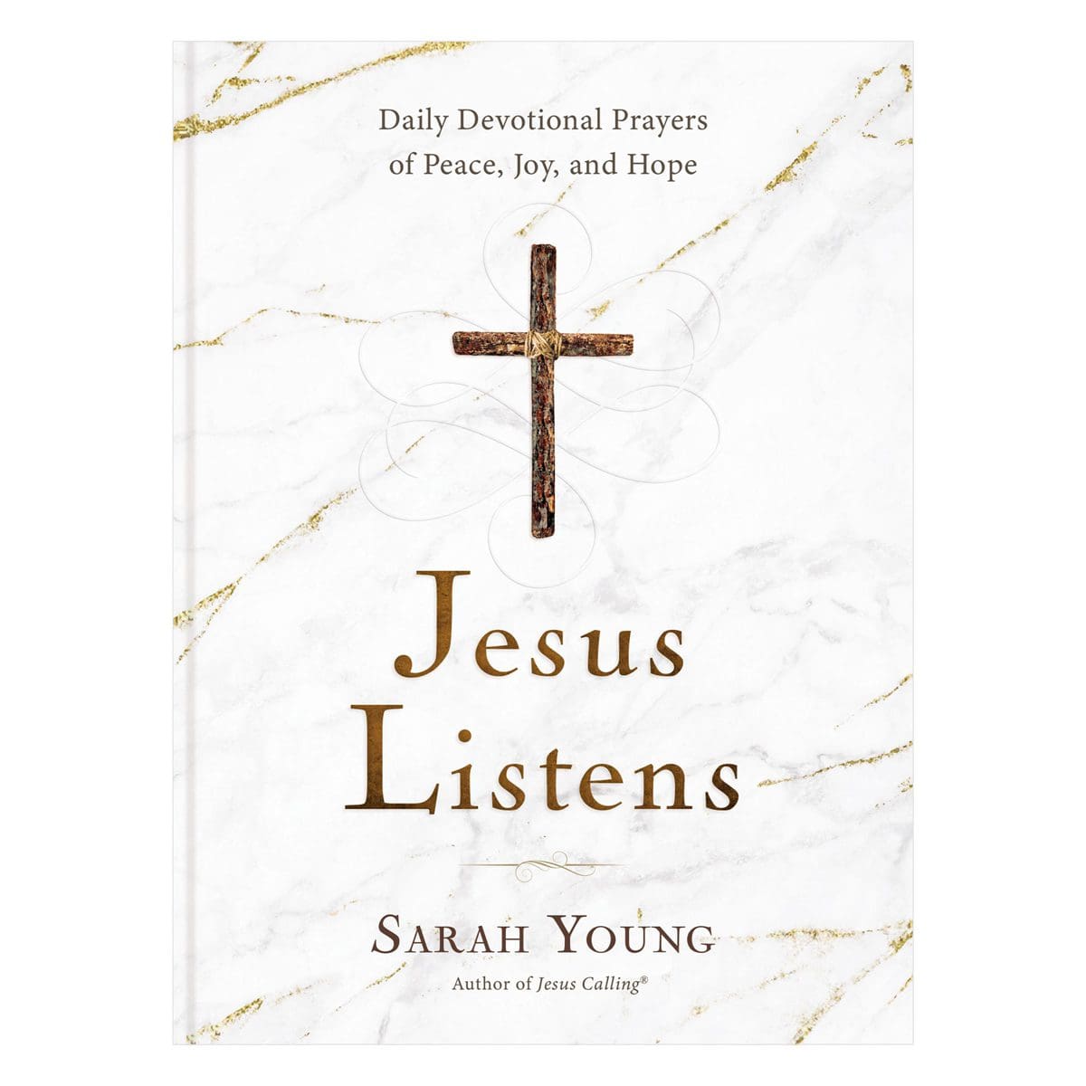 9781400215584_front Jesus Listens: Daily Devotional Prayers Of Peace, Joy, And Hope (Hardcover) - Image 1