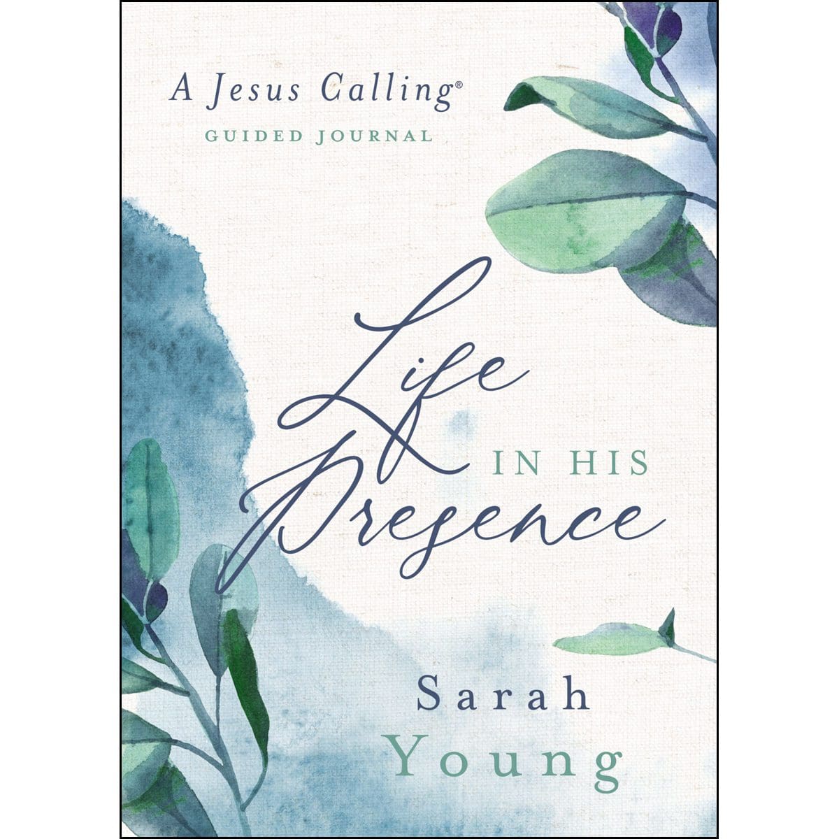 9781400219278_front Life In His Presence: A Jesus Calling Guided Journal (Hardcover) - Image 1