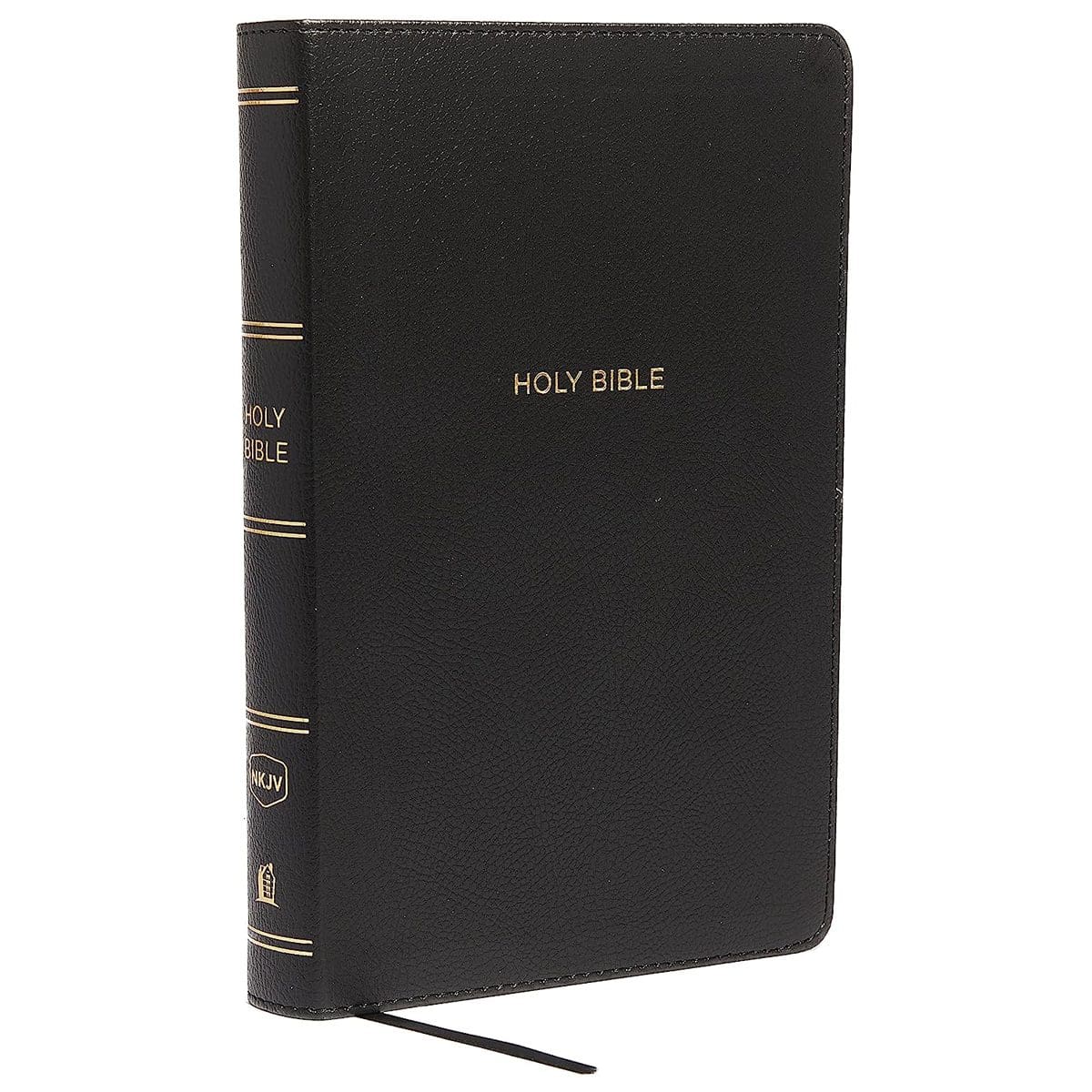 9781404116467_front NKJV Black Imitation Leather Personal Size Reference Bible Giant Comfort Print - Image 1