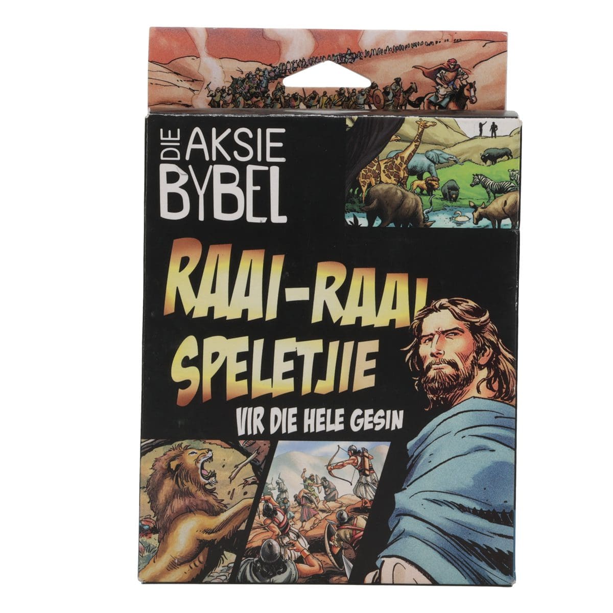 9781431618507_front Die Aksie-Bybel Raai-Raai-Speletjie Vir Die Hele Gesin (Boksstel) - Image 1