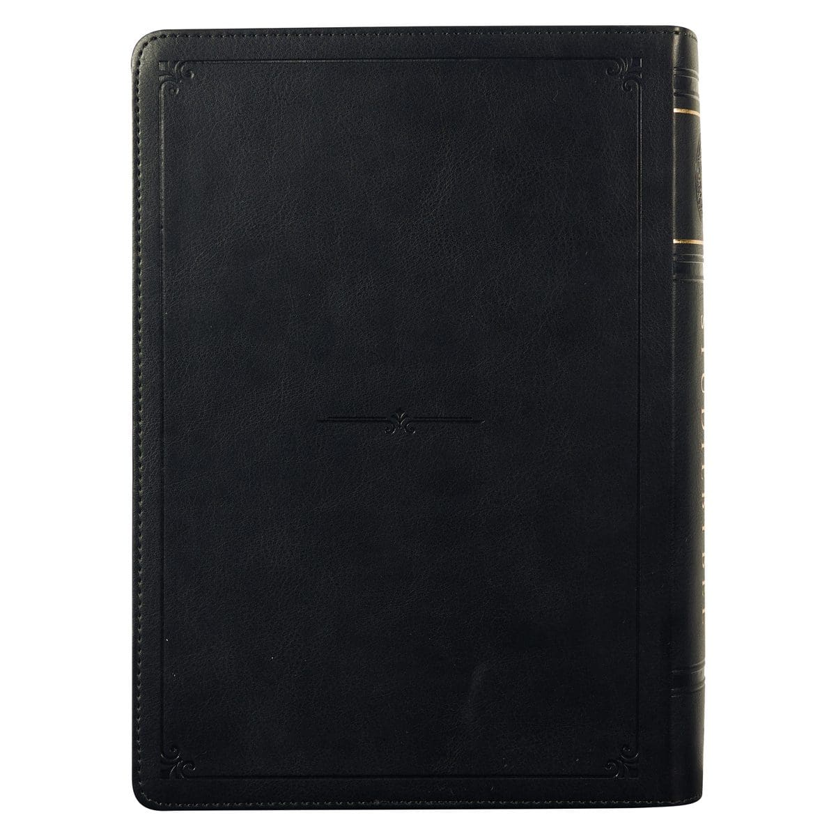 9781431623327_back NLV Swart Kunsleer Tematiese Studiebybel Met Duimgrepe - Image 2