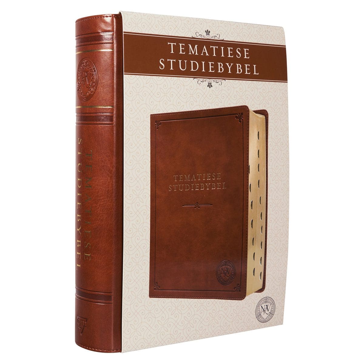 9781431623877_feature1 NLV Neutbruin Kunsleer Tematiese Studiebybel Met Duimgrepe - Image 3