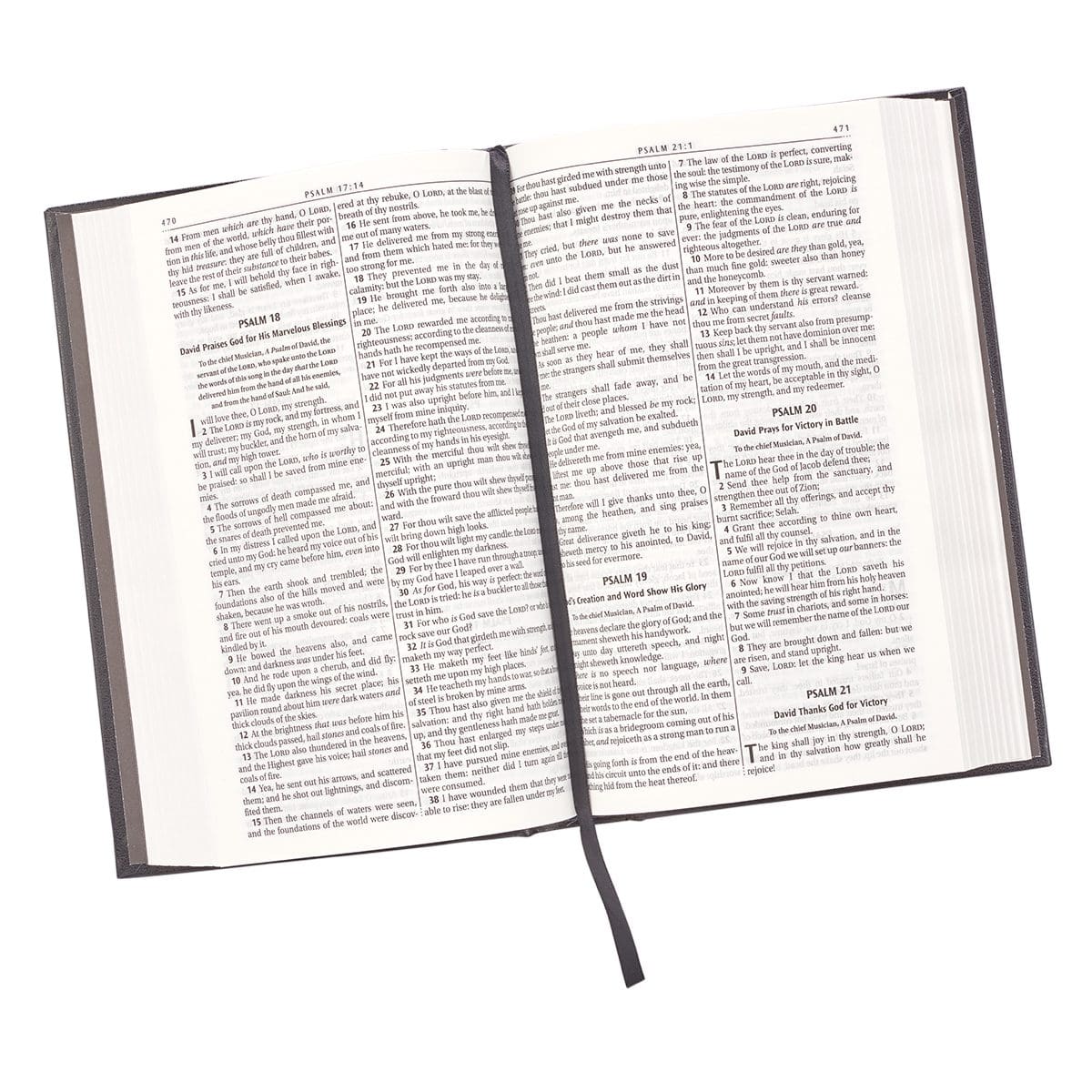 9781432105440_feature3 KJV Black Hardcover Standard Bible - Image 5