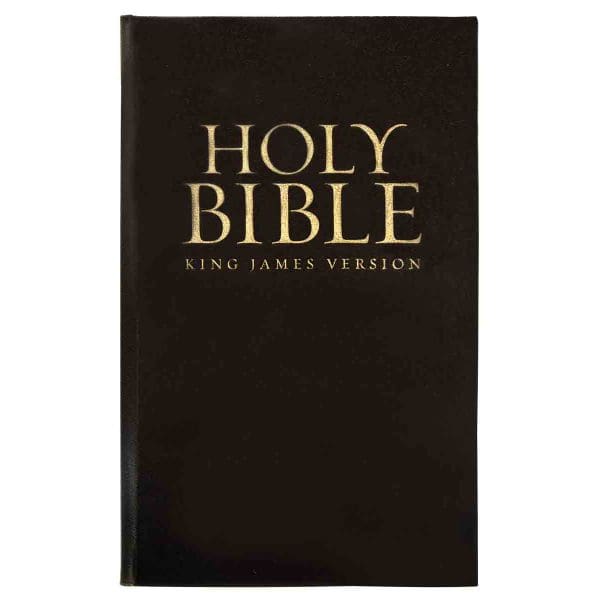 KJV Black Hardcover Standard Bible - Image 1