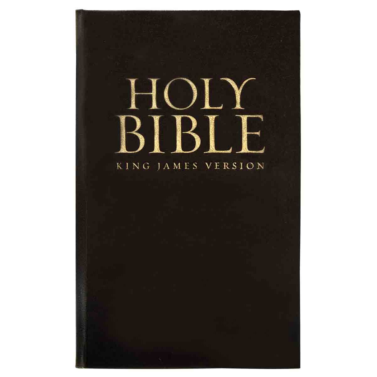 9781432105440_front KJV Black Hardcover Standard Bible - Image 1