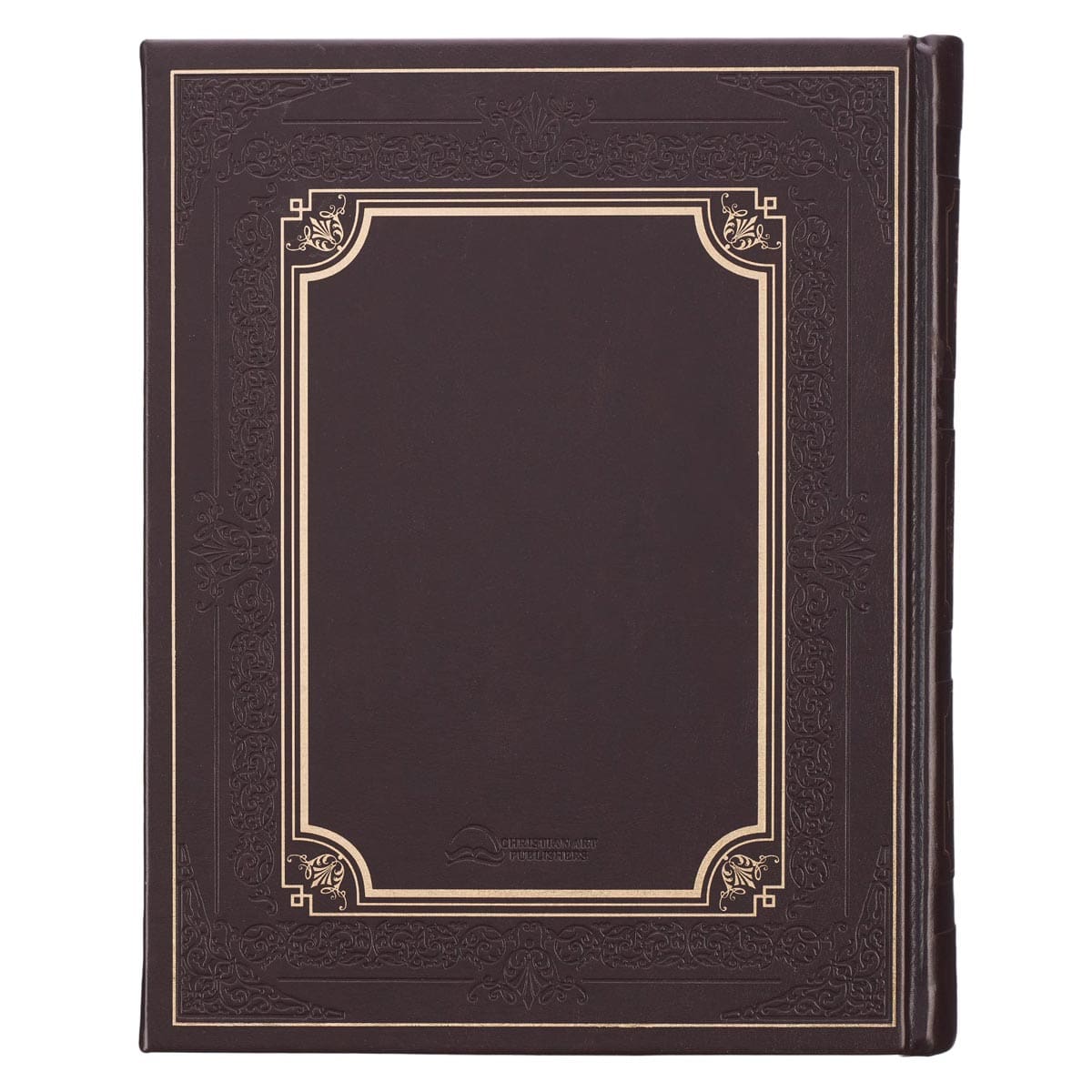 9781432118099_back KJV Brown Faux Leather Family Bible - Image 2
