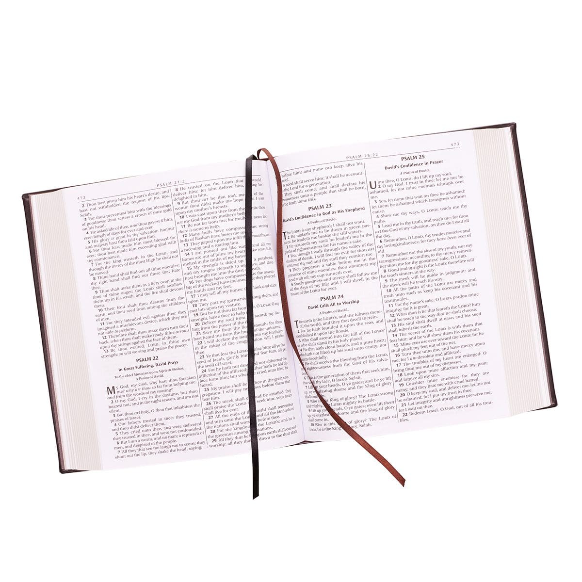 9781432118099_feature3 KJV Brown Faux Leather Family Bible - Image 5