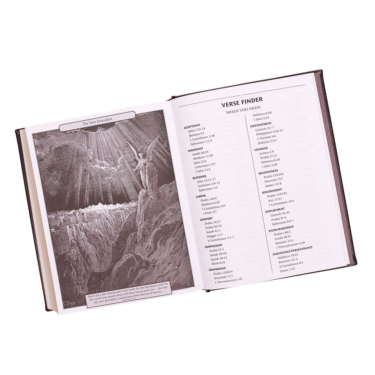 9781432118099_feature4 KJV Brown Faux Leather Family Bible - Image 6
