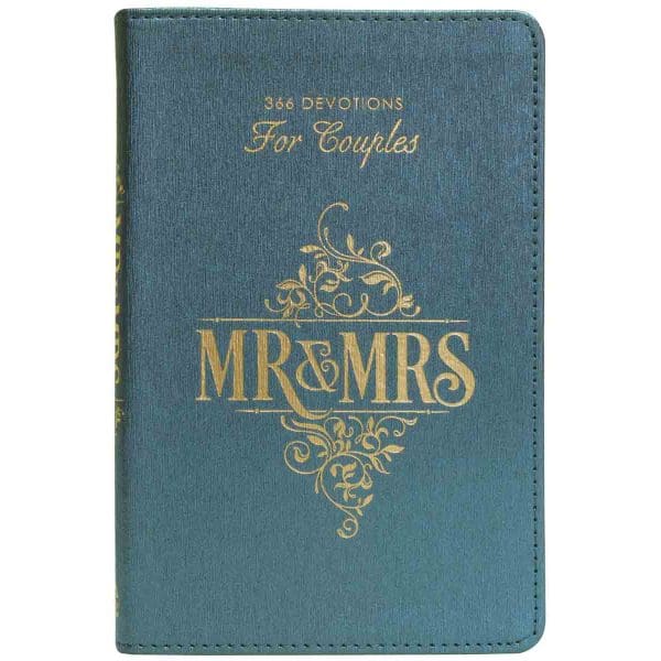 Mr & Mrs 366  Faux Leather Devotions For Couples - Image 1