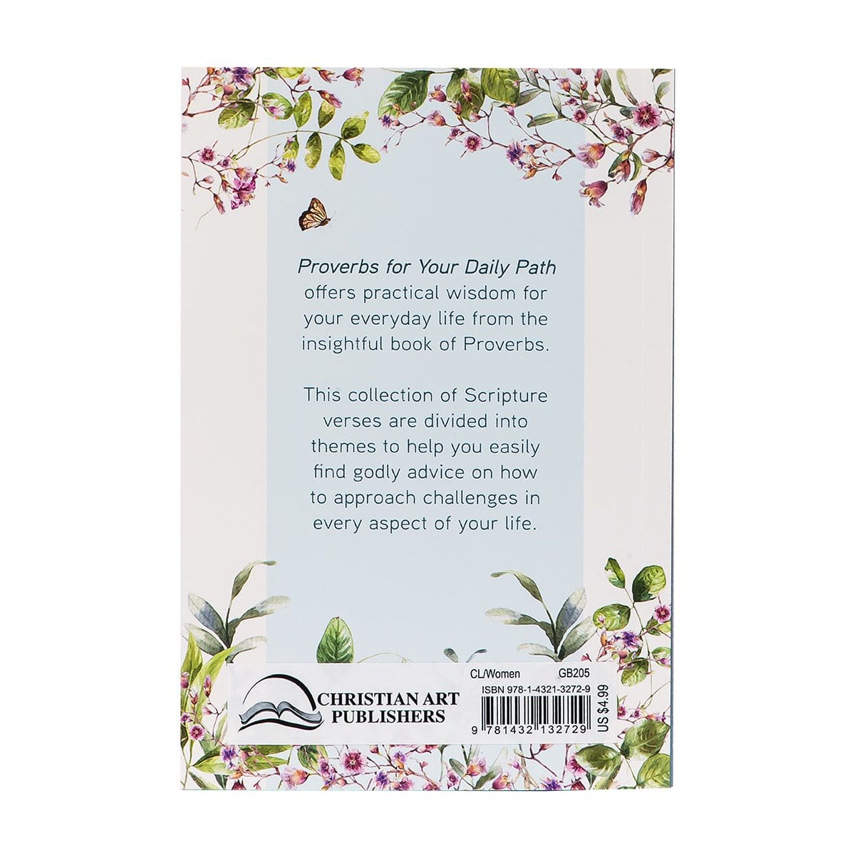 9781432132729_back Proverbs For Your Daily Path (Paperback) - Image 2