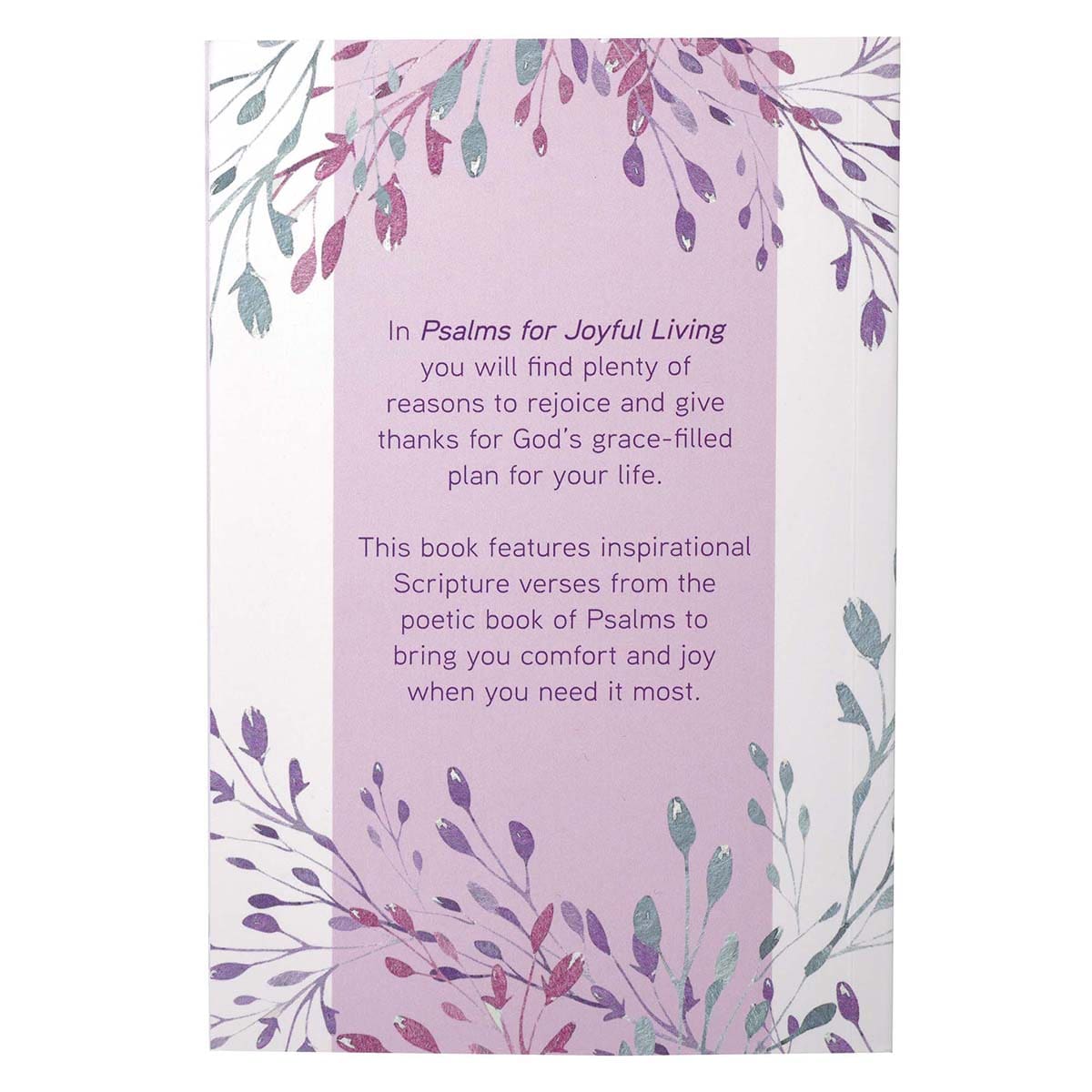 9781432132736_back Psalms For Joyful Living (Paperback) - Image 2