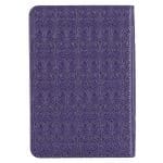 KJV Purple Faux Leather Mini Pocket Bible - Image 3