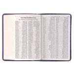 KJV Purple Faux Leather Mini Pocket Bible - Image 5