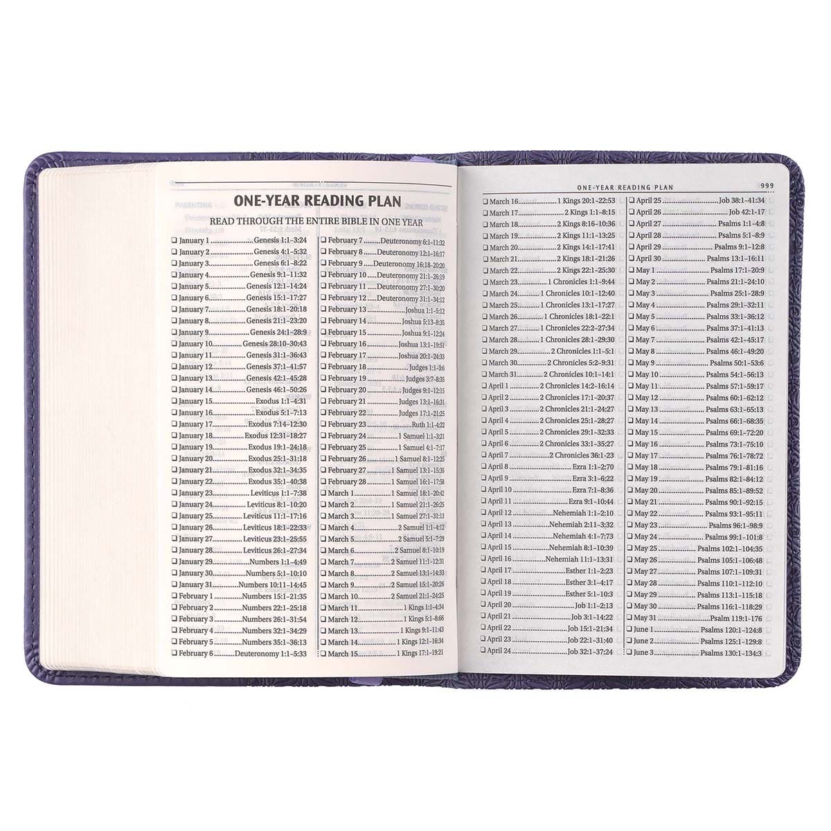 9781432132927_feature3 KJV Purple Faux Leather Mini Pocket Bible - Image 5