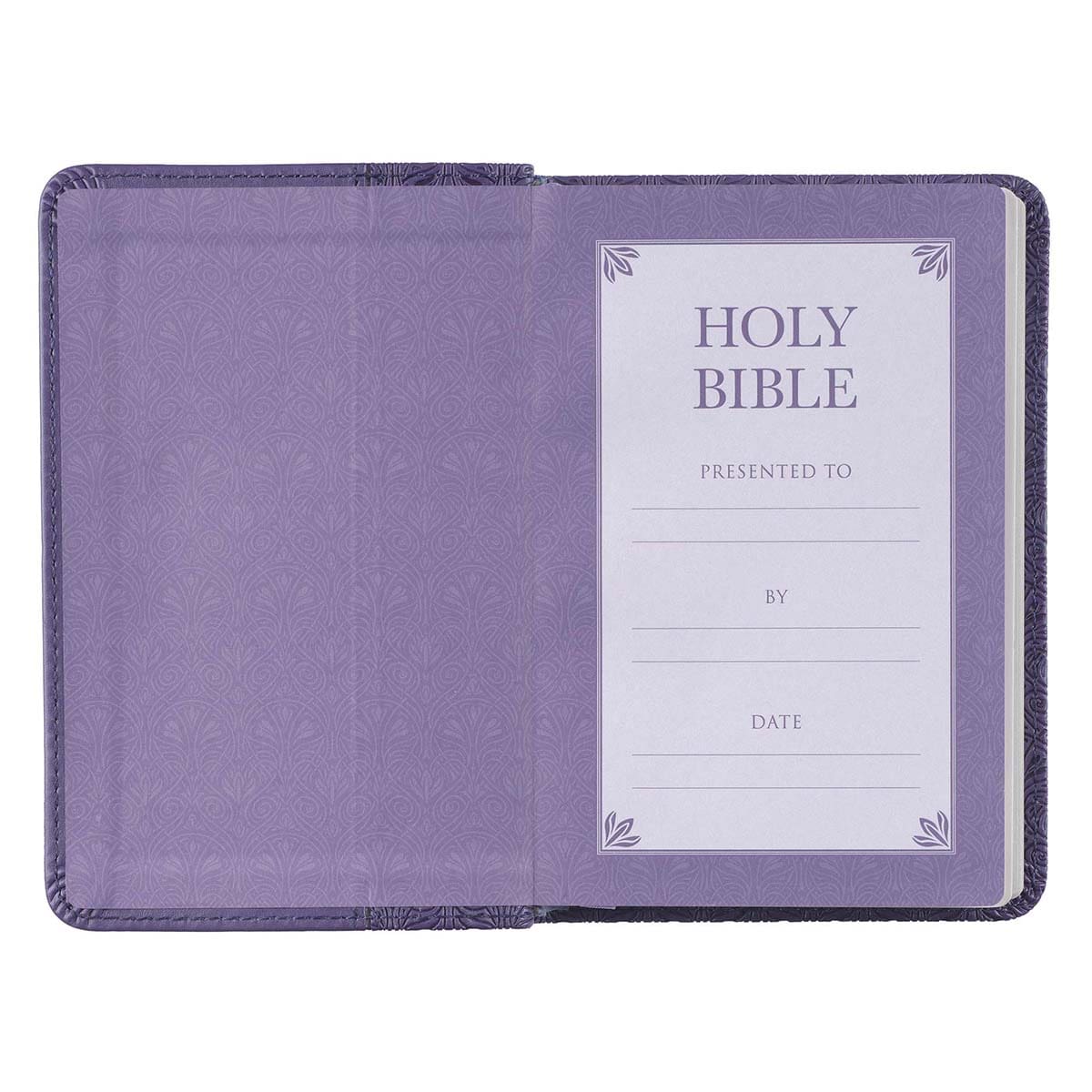 9781432132927_feature4 KJV Purple Faux Leather Mini Pocket Bible - Image 6