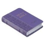 KJV Purple Faux Leather Mini Pocket Bible - Image 7