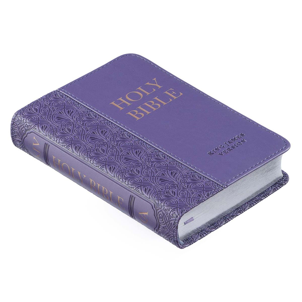 9781432132927_feature5 KJV Purple Faux Leather Mini Pocket Bible - Image 7