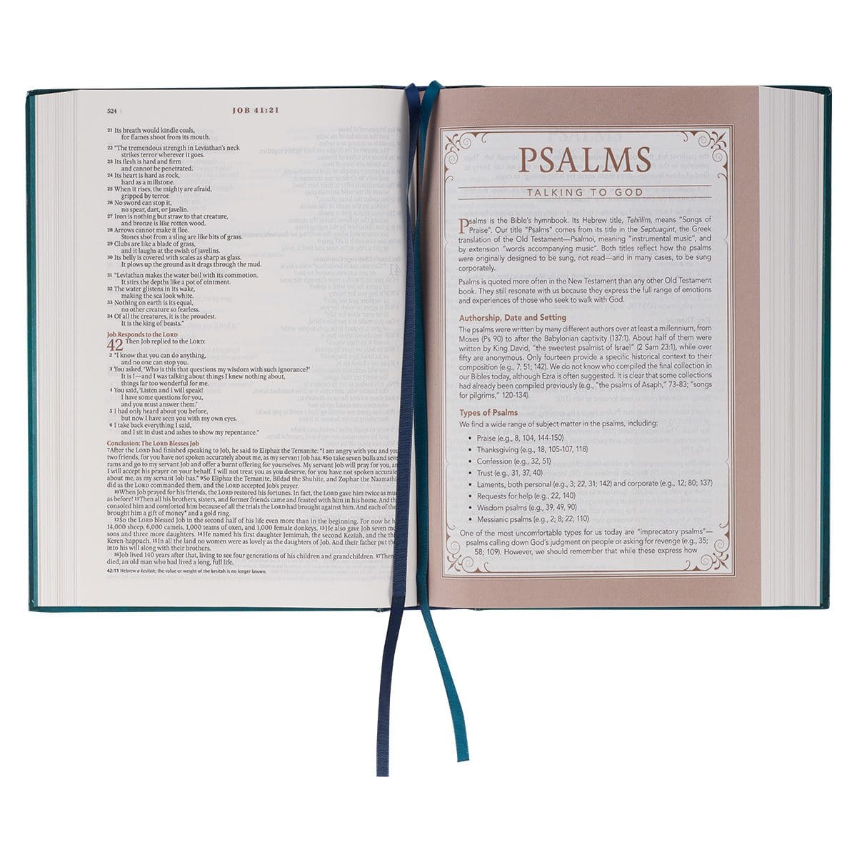 9781432134679_feature5 NLT The Spiritual Growth Bible Teal Hardcover - Image 7