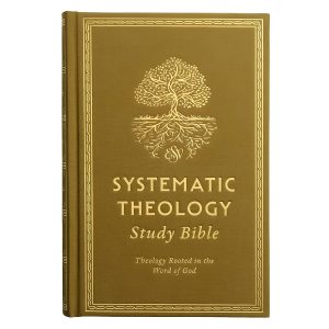 ESV Ochre Hardcover Systematic Theology Study Bible