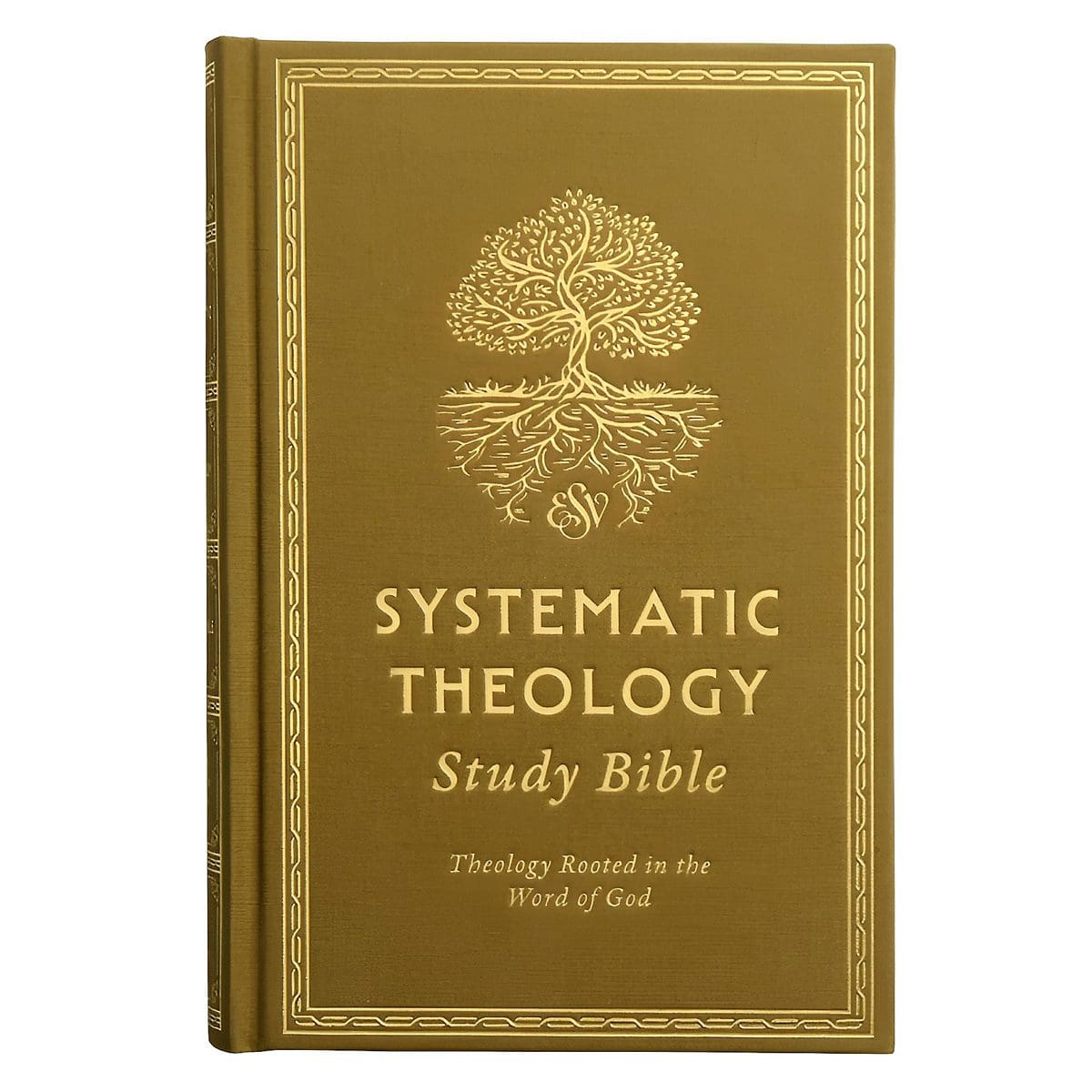 9781433591990_front ESV Ochre Hardcover Systematic Theology Study Bible - Image 1