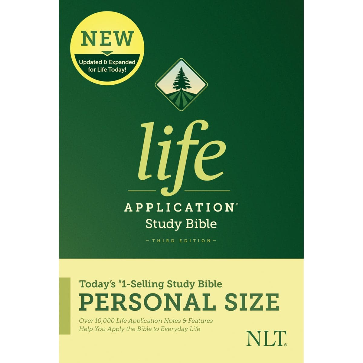 9781496440051_front NLT Life Application Study Bible 3rd Edition Personal Size (Hardcover) - Image 1