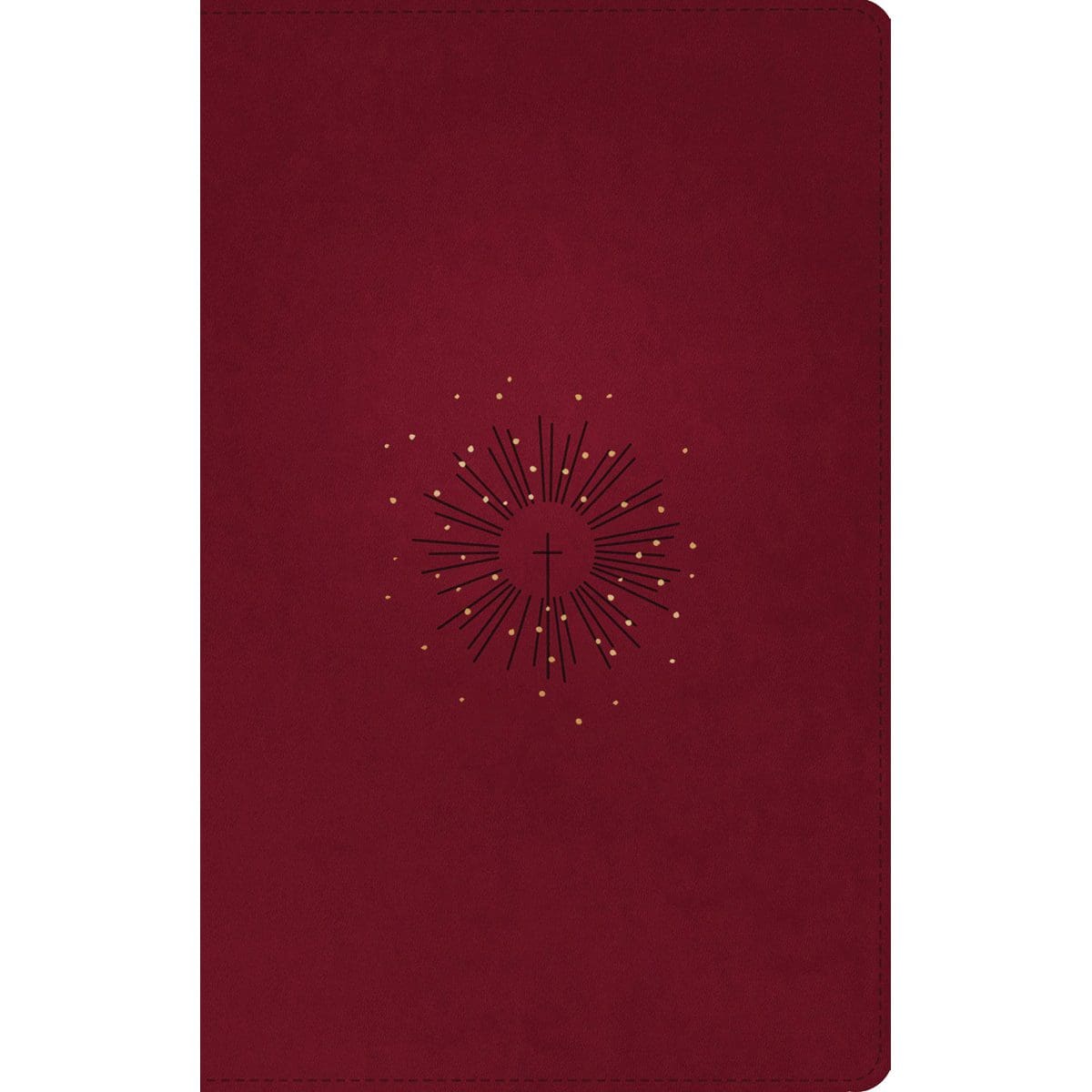 9781496444837_front NLT Filament Thinline Reference Bible Red Letter Aurora Cranberry (Imitation Leather) - Image 1