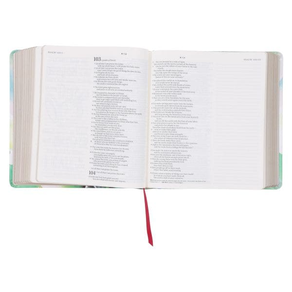 NLT Joyful Colors Faux Leather Inspire Prayer Filament-Enabled Bible - Image 4