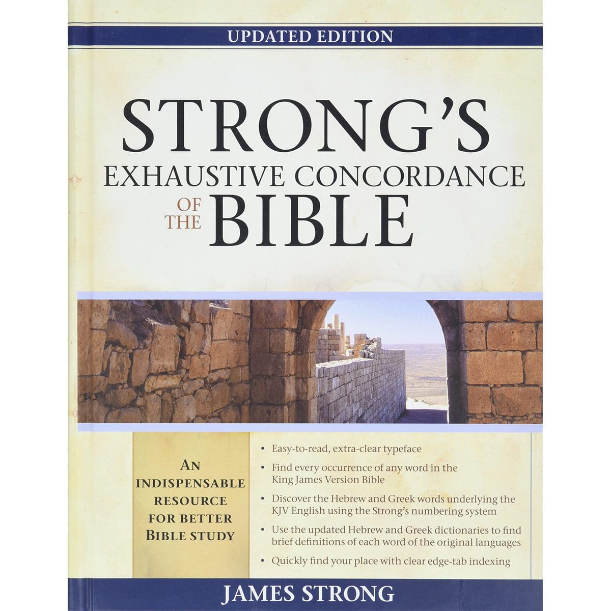 9781598563788_front Strong's Exhaustive Concordance Of The Bible (Hardcover) - Image 1