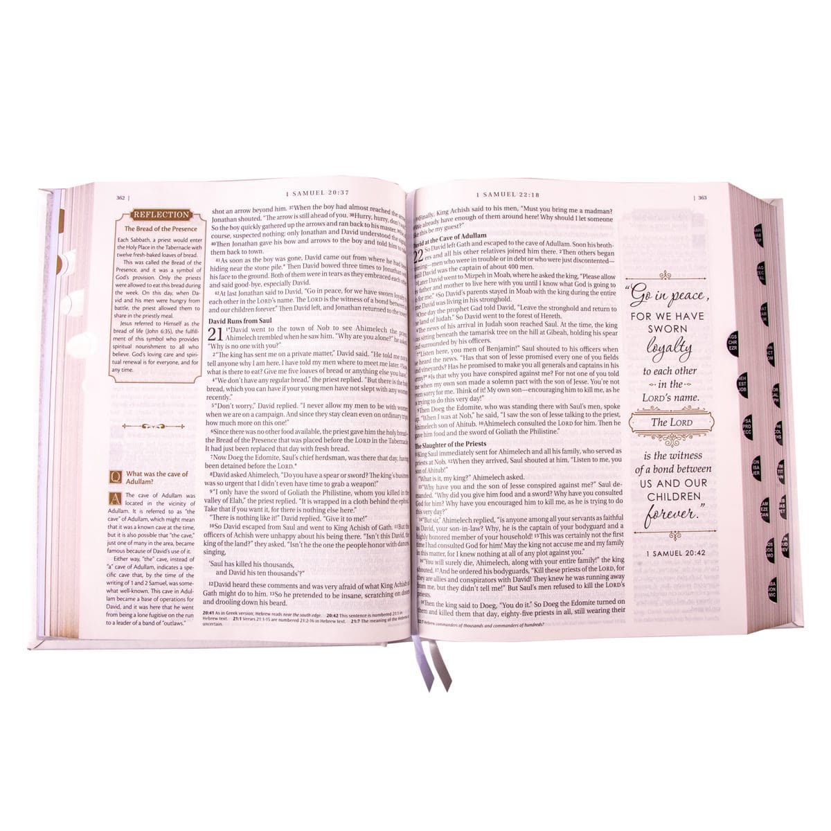 9781639522286_feature3 NLT The Family Heritage Bible White Hardcover - Image 5