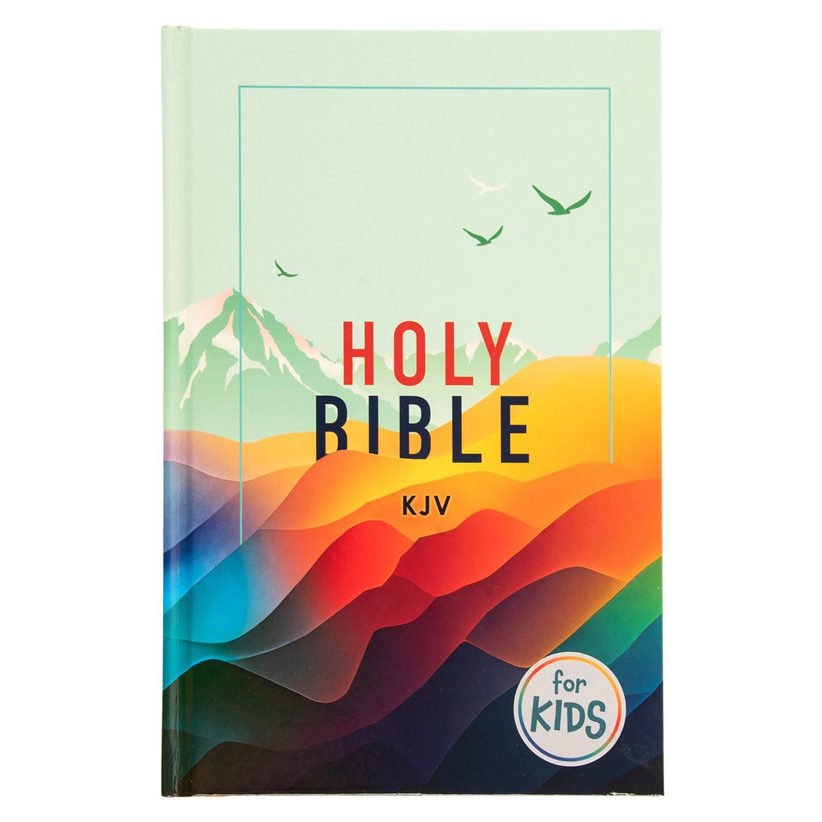 9781639523009_front KJV Teal Mountains Hardcover Kids Bible Large Print - Image 6