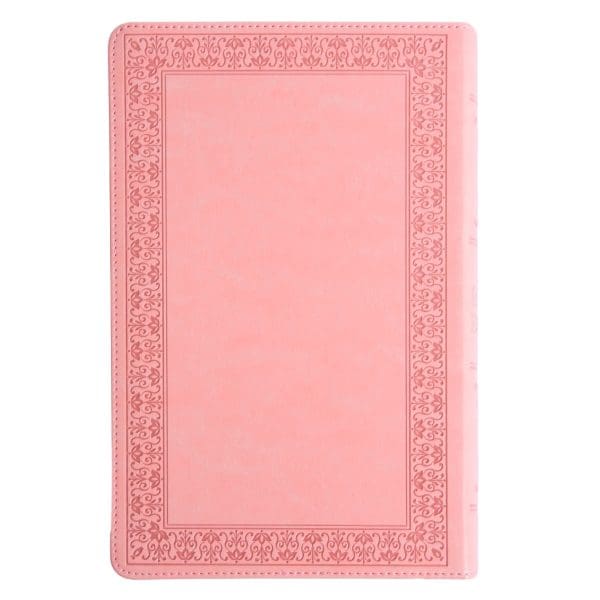 KJV Pink Faux Leather Bible Giant Print - Image 2