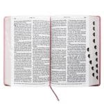 KJV Pink Faux Leather Bible Giant Print - Image 6