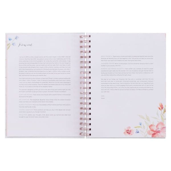 Moments In Prayer: A 52-Week Prayer Journal for Women (Wirebound) - Image 4