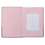 KJV Pink And Grey Faux Leather Bible Super Giant Print - Image 4