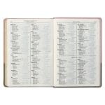 KJV Pink And Grey Faux Leather Bible Super Giant Print - Image 6