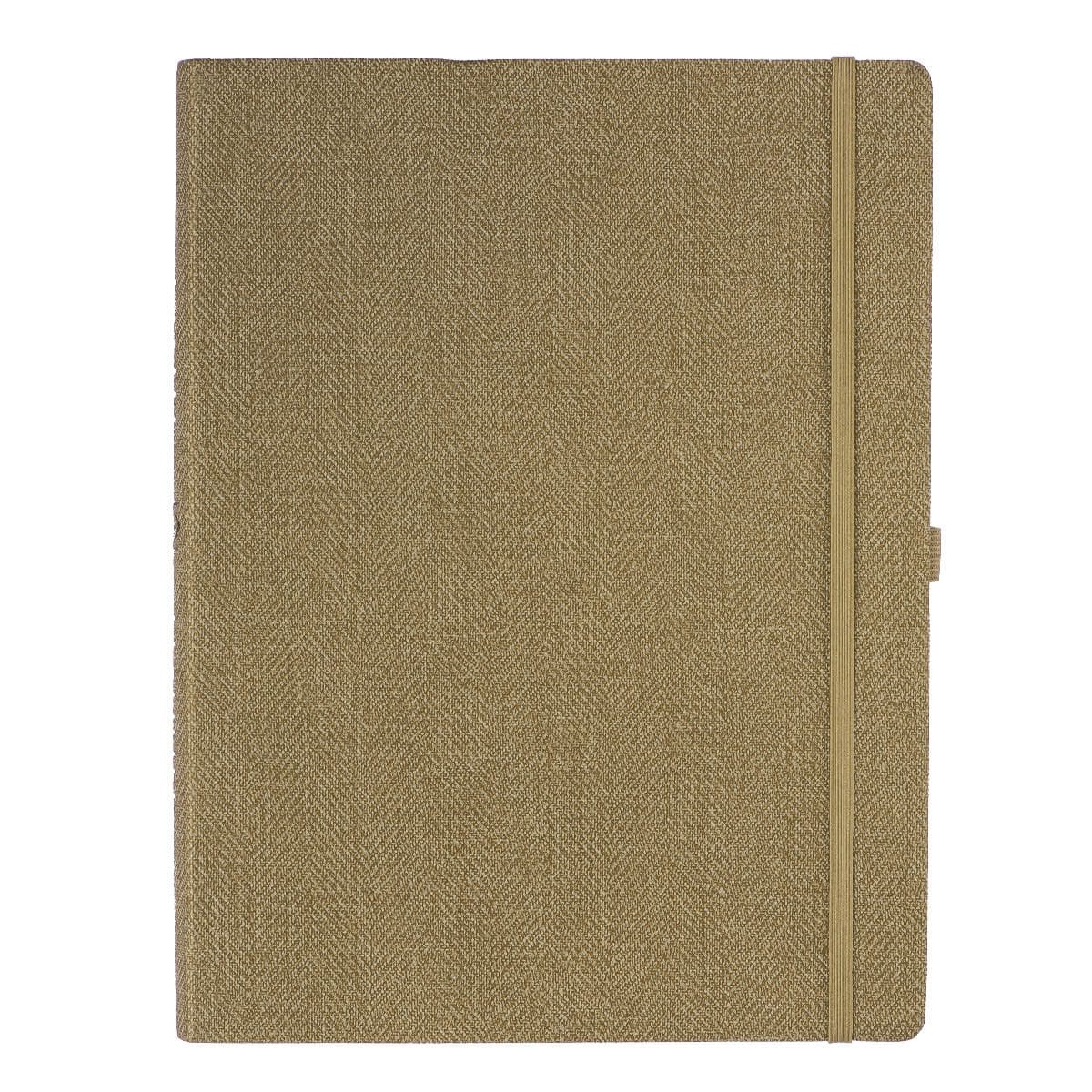 9781776371655_front Baxter Undated Planner A4 Sand Color (Durable Synthetic Fibre Flexcover) - Image 1