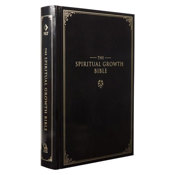 NLT The Spiritual Growth Bible Black Hardcover - Image 3