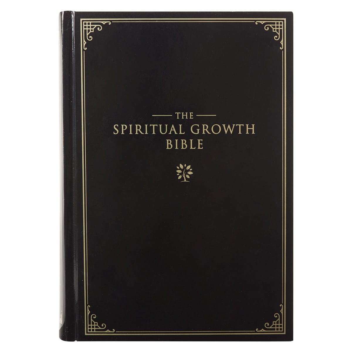 9781776371662_front NLT The Spiritual Growth Bible Black Hardcover - Image 1